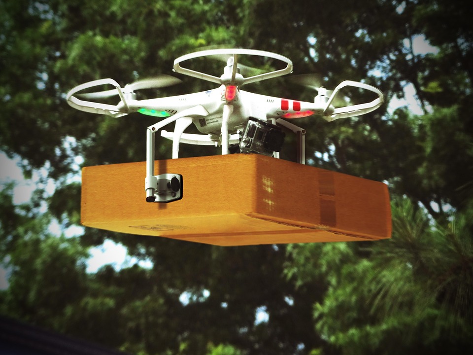 Drones For Deliveries? Take A Look At The Pros And Cons | Go People