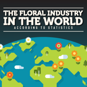 The Floral Industry in the World According to Statistics (Infographic)